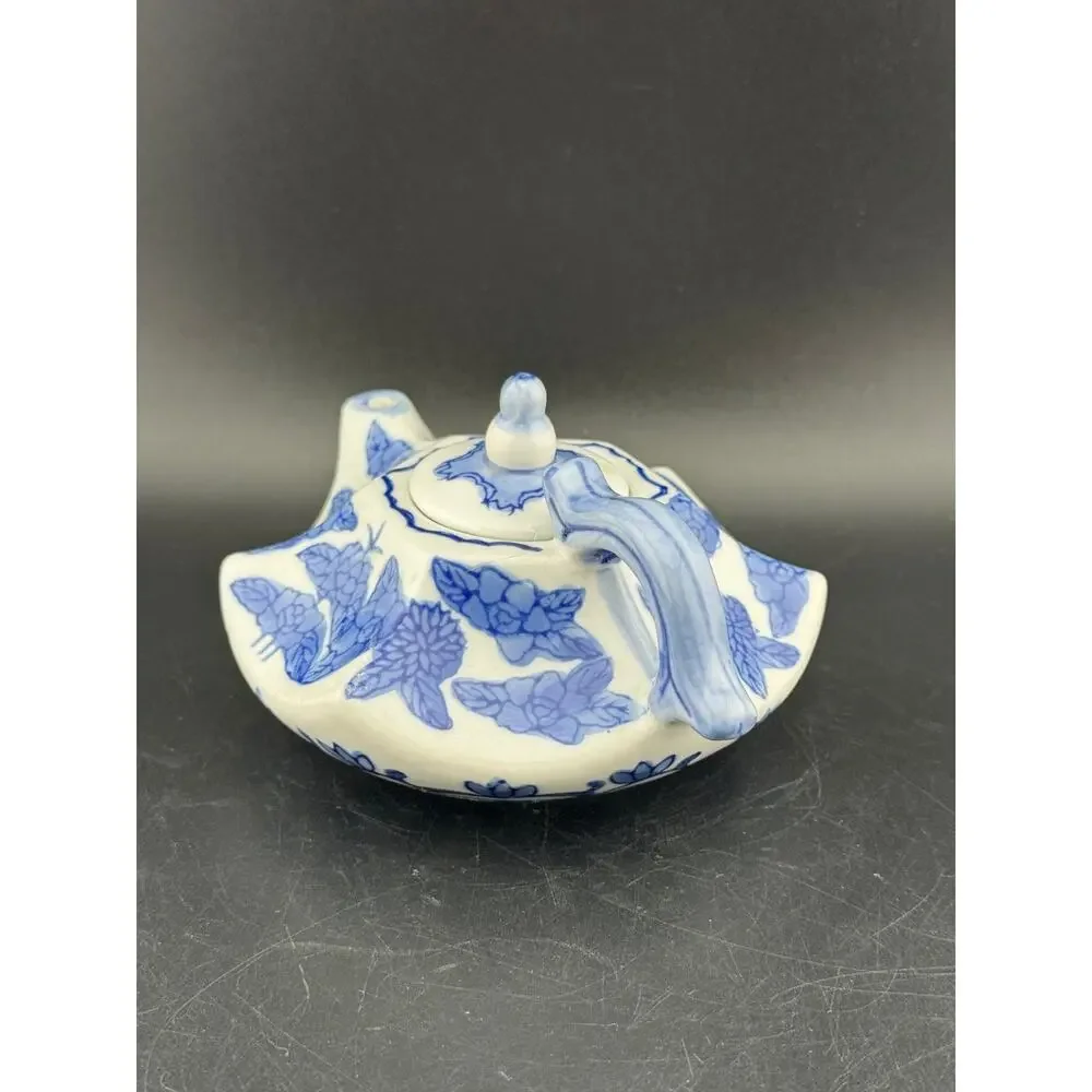 VTG Miniature Hexagon Shaped Teapot